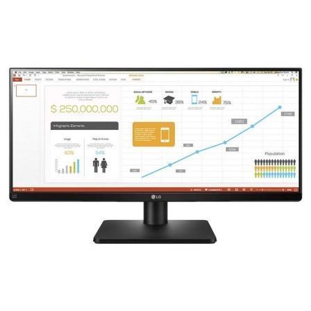 Monitor Ultrapanorámico Profesional LG 34UB67 34"/ WFHD/ Multimedia/ Negro Monitor Ultrapanorámico Profesional LG 34UB67 34"/ WFHD/ Multimedia/ Negro