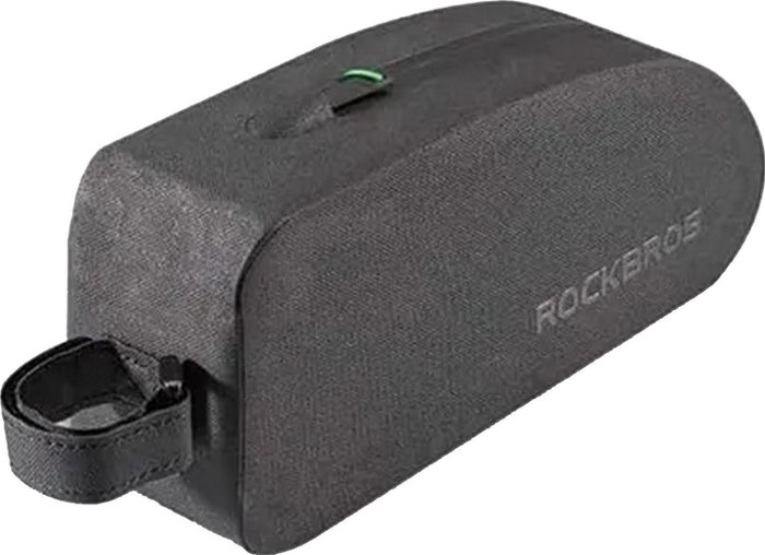 Rockbros Bolsa para cuadro de bicicleta impermeable AS-019-1, 1.6 l, negra Rockbros Bolsa para cuadro de bicicleta impermeable AS-019-1, 1.6 l, negra