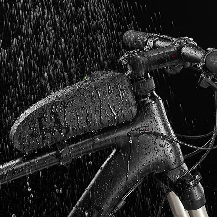 Rockbros Bolsa para cuadro de bicicleta impermeable AS-019-1, 1.6 l, negra Rockbros Bolsa para cuadro de bicicleta impermeable AS-019-1, 1.6 l, negra