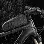 Rockbros Bolsa para cuadro de bicicleta impermeable AS-019-1, 1.6 l, negra