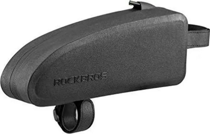 Rockbros Bolsa para cuadro de bicicleta impermeable AS-019-1, 1.6 l, negra Rockbros Bolsa para cuadro de bicicleta impermeable AS-019-1, 1.6 l, negra
