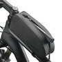 Rockbros Bolsa para cuadro de bicicleta impermeable AS-019-1, 1.6 l, negra