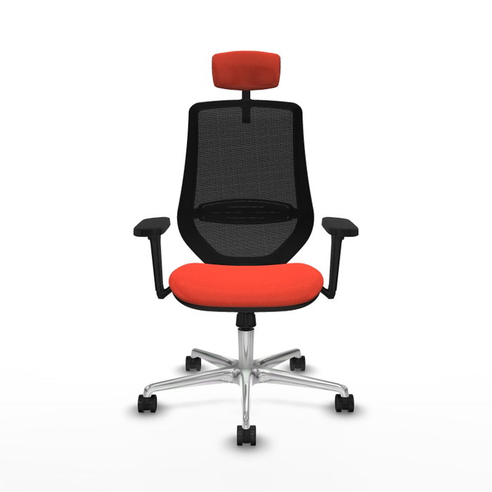PIQUERAS Y CRESPO Silla de oficina Mardos con mecanismo Sincro, Naranja oscuro y Negro PIQUERAS Y CRESPO Silla de oficina Mardos con mecanismo Sincro, Naranja oscuro y Negro
