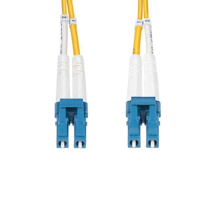 StarTech.com Cable de Fibra Óptica Dúplex LC a LC OS2 Monomodo de 2m