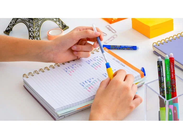 Bic Bolígrafo Gelocity Illusion Borrable Negro Punta 0,7 mm