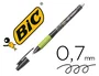 Bic Bolígrafo Gelocity Illusion Borrable Negro Punta 0,7 mm