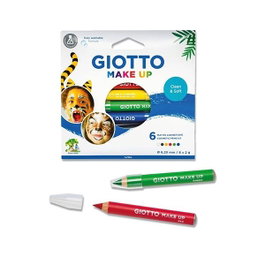 Giotto Set de 6 Lápices Cosméticos Make Up Colores Clásicos