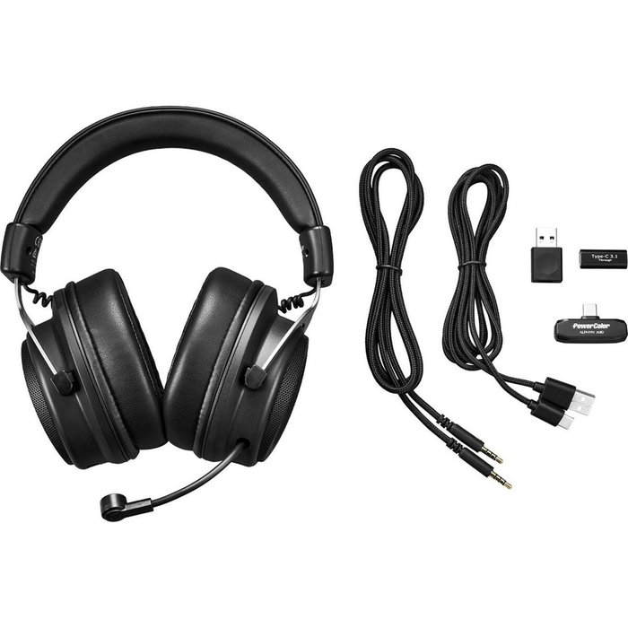 PowerColor ALPHYN AH10 Wireless Gaming Headset DTS retail PowerColor ALPHYN AH10 Wireless Gaming Headset DTS retail