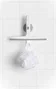 Joseph Joseph EasyStore Limpiador de Mamparas Lig. Grey con Gancho de Almacenamiento