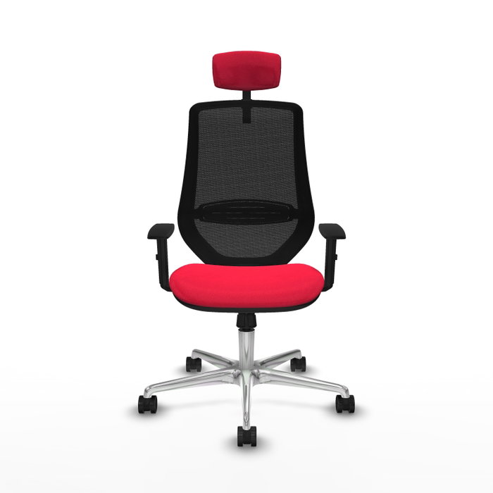 PIQUERAS Y CRESPO Silla de oficina Mardos con mecanismo Sincro Rojo y Negro PIQUERAS Y CRESPO Silla de oficina Mardos con mecanismo Sincro Rojo y Negro