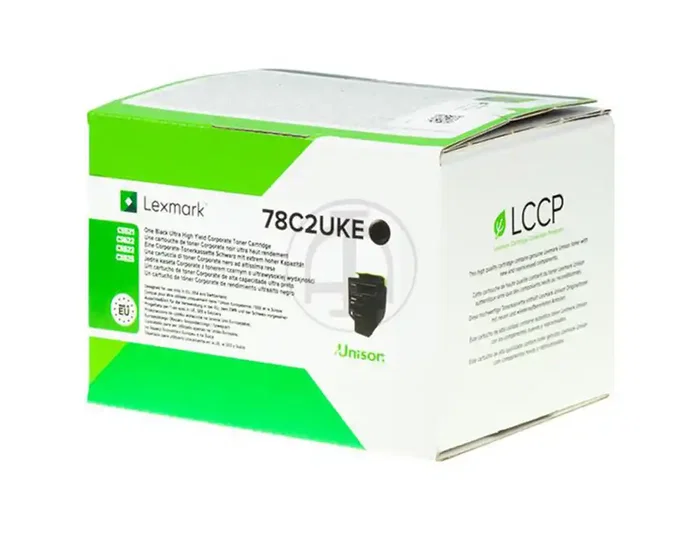 Lexmark 78C2UKE Cartucho de Tóner Negro Extra Alto Rendimiento