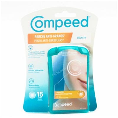 Compeed ANTI-GRANOS Parche Discreto 15 parches