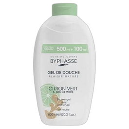 Byphasse Plaisir Nature Gel de Ducha Lima y Jengibre 600 ml