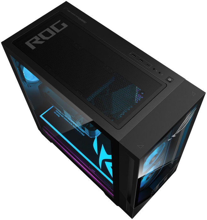 Asus ROG G700TF-05225F112W con Intel Core Ultra 5, 16GB, 1TB, RTX 5070, Windows 11 Home, Negro