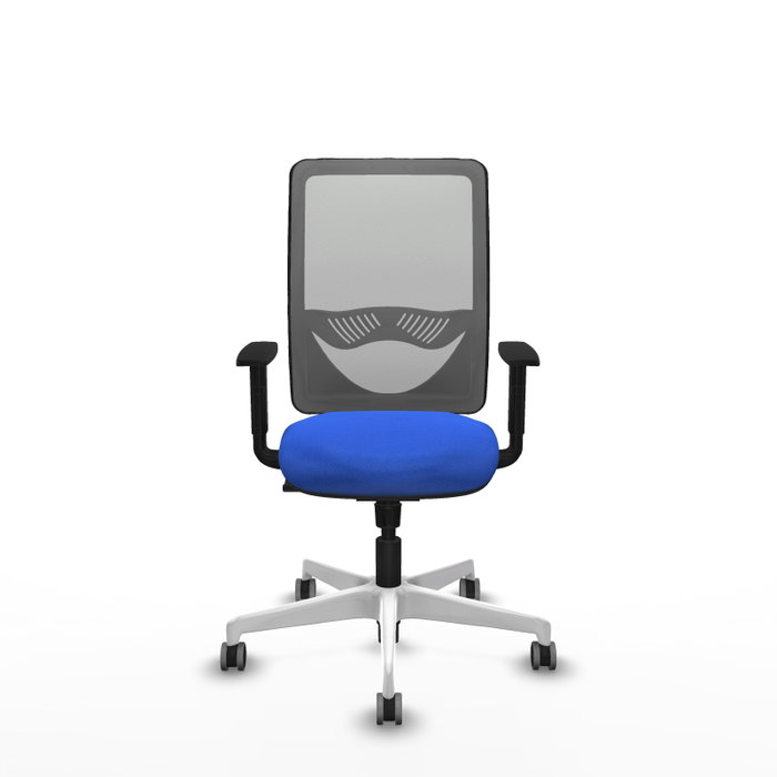 PIQUERAS Y CRESPO Silla de oficina Zulema con mecanismo Sincro Azul y Gris PIQUERAS Y CRESPO Silla de oficina Zulema con mecanismo Sincro Azul y Gris