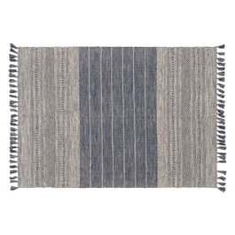 Ixia Alfombra Azul-blanco 160 x 230 cm