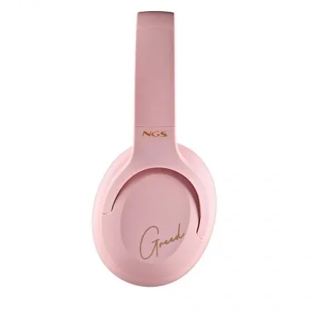 NGS ArtiCA Greed Auriculares Inalámbricos con Micrófono Bluetooth Rosa