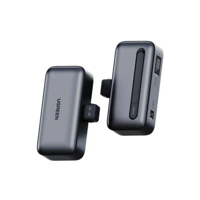 Ugreen Batería Externa Power Bank 5000 mAh - Conector USB-C, Con Soporte - Negro