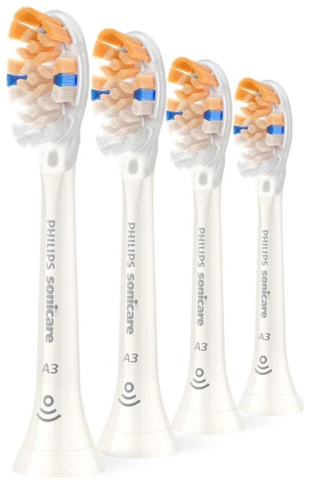 Philips Pack de 4 cabezales HX9094/87 A3 blanco