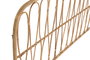 DKD Home Decor Cabecero de Cama de Bambú y Ratán Natural