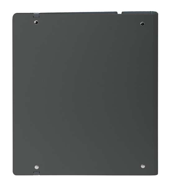 Carpeta de anillas Munich Topo Negro 27 X 32 X 4 cm
