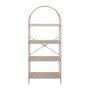 Home Deco Factory Estantería Terra Nova 4 Baldas MDF y Hierro 60x32x142 cm