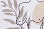 DKD Home Decor Cuadro Lienzo Mujer Abstracto Surtido de 2 Unidades