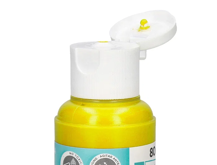 Liderpapel Pintura Acrilica Bote 80 ml Amarillo