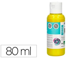 Liderpapel Pintura Acrilica Bote 80 ml Amarillo