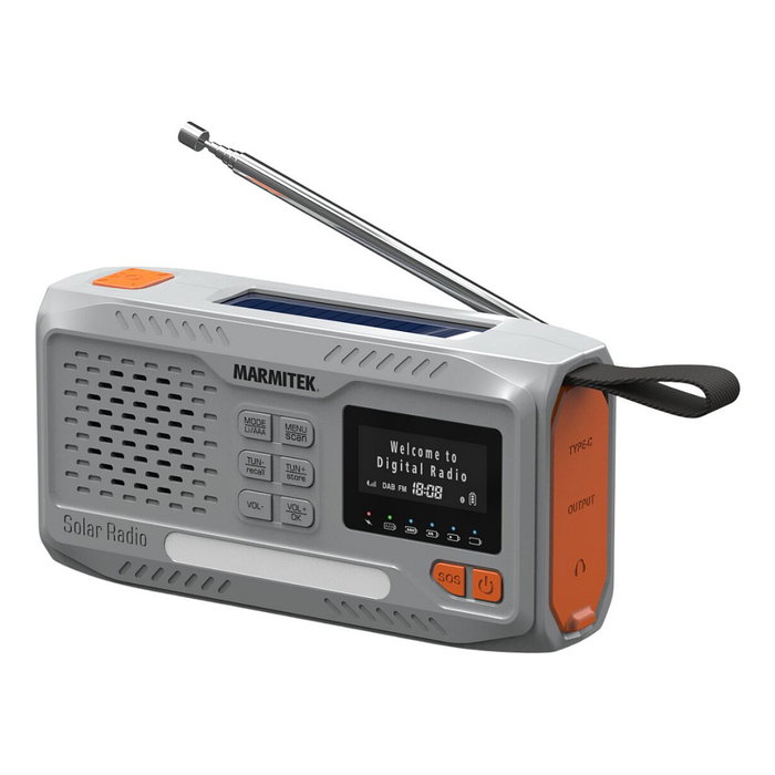 Marmitek RESQ 100 Radio de emergencia Gris claro Marmitek RESQ 100 Radio de emergencia Gris claro