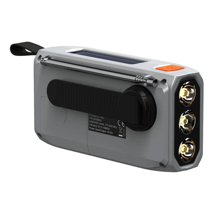 Marmitek RESQ 100 Radio de emergencia Gris claro Marmitek RESQ 100 Radio de emergencia Gris claro