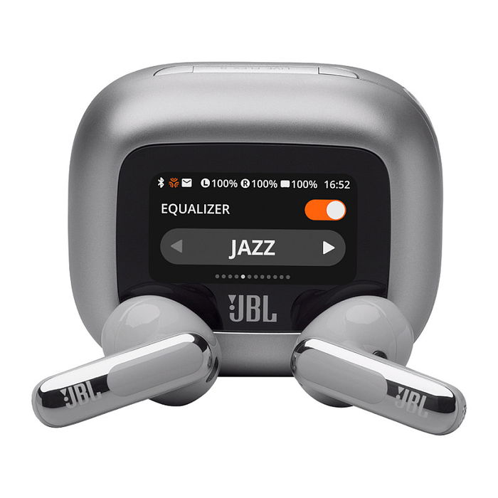 JBL Harman Auriculares Inalámbricos LIVE FLEX3 Plata para Deporte y Uso Diario JBL Harman Auriculares Inalámbricos LIVE FLEX3 Plata para Deporte y Uso Diario