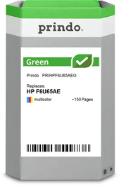 Prindo Cartucho de tinta Verde PRIHPF6U65AEG