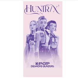 Huntrix Toalla KPop Demon Hunters microfibra 70x140 cm