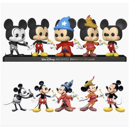 Funko Pop Disney Archivos Pack Premium Mickey Mouse Figura Vinilo 9cm Caja Original