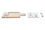 DKD Home Decor Set de 3 Tablas para Aperitivo de Bambú y Gres