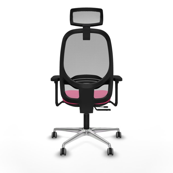 PIQUERAS Y CRESPO Silla de oficina Cilanco Rosa y Gris PIQUERAS Y CRESPO Silla de oficina Cilanco Rosa y Gris