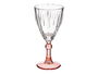 Vivalto Copa Vino Color Salmon 275 ml (9 x 18.5 x 9 cm) (Set de 36)