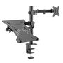 Ewent Soporte Monitor 32 Pulgadas + Soporte Portátil