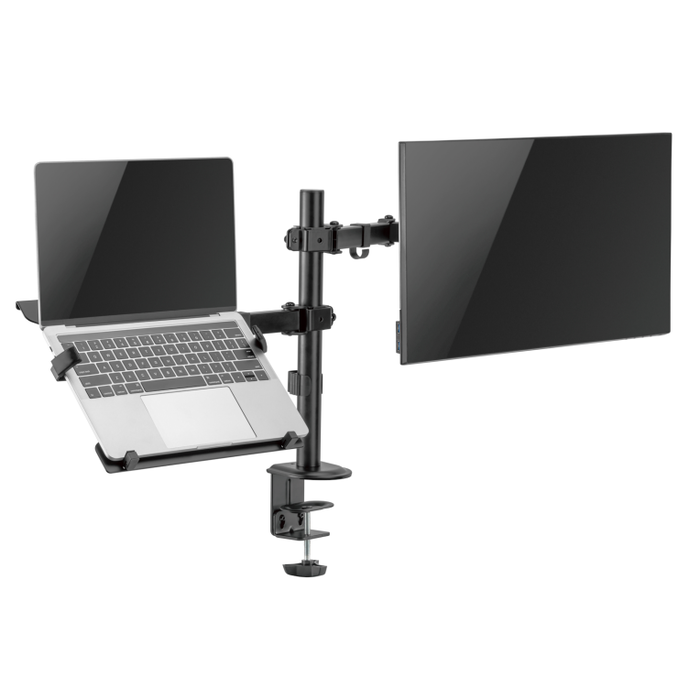 Ewent Soporte Monitor 32 Pulgadas + Soporte Portátil