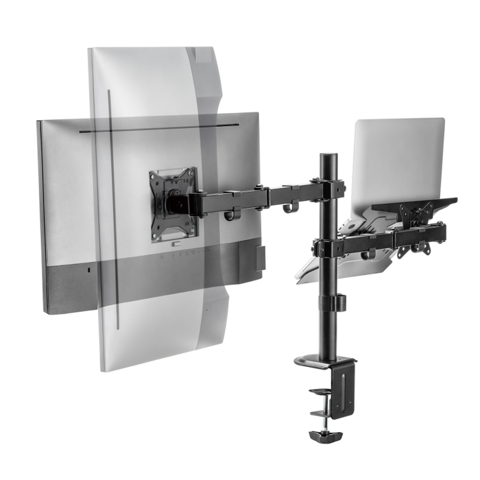 Ewent Soporte Monitor 32 Pulgadas + Soporte Portátil