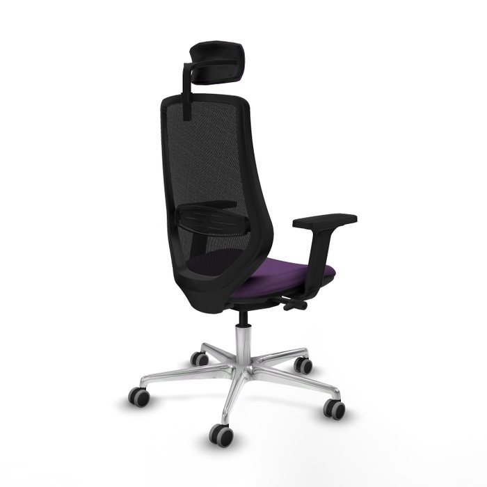 PIQUERAS Y CRESPO Silla de oficina Mardos con mecanismo Sincro/Traslack, Morado y Negro PIQUERAS Y CRESPO Silla de oficina Mardos con mecanismo Sincro/Traslack, Morado y Negro
