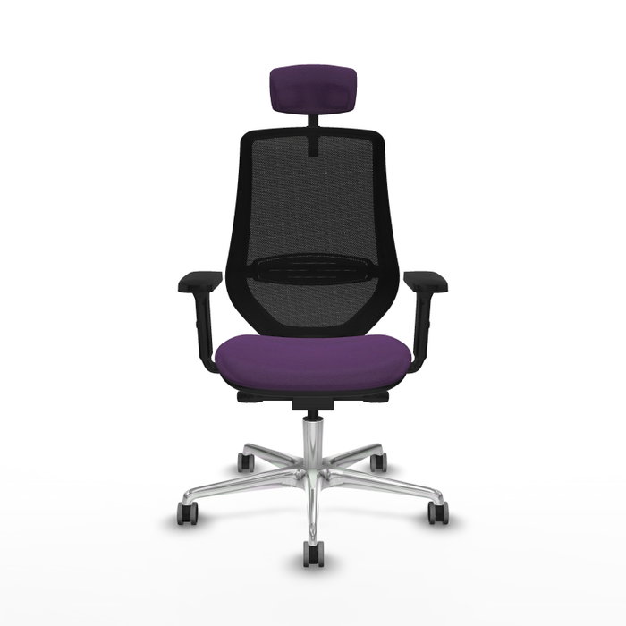 PIQUERAS Y CRESPO Silla de oficina Mardos con mecanismo Sincro/Traslack, Morado y Negro PIQUERAS Y CRESPO Silla de oficina Mardos con mecanismo Sincro/Traslack, Morado y Negro