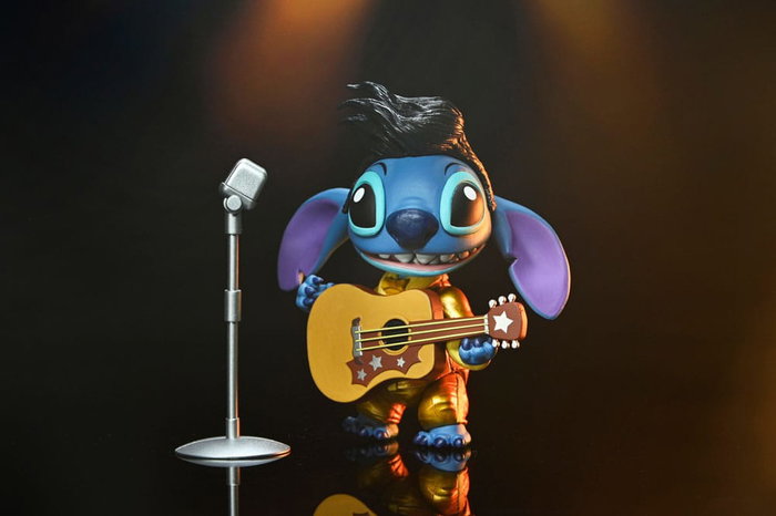 Lilo & Stitch Figura Ultimate Gold Suit Elvis Stitch 18 cm
