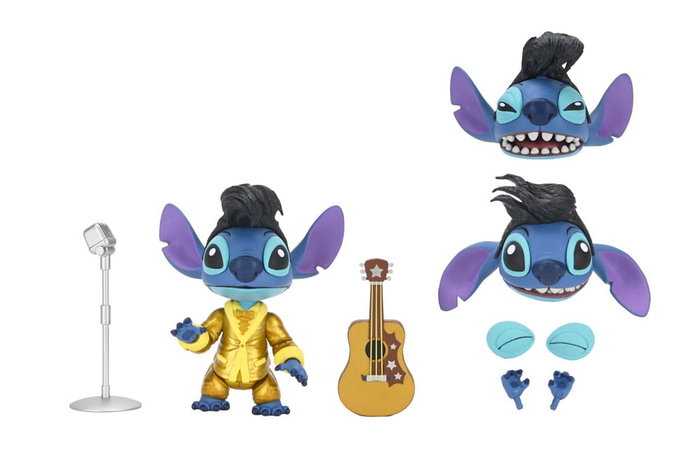 Lilo & Stitch Figura Ultimate Gold Suit Elvis Stitch 18 cm