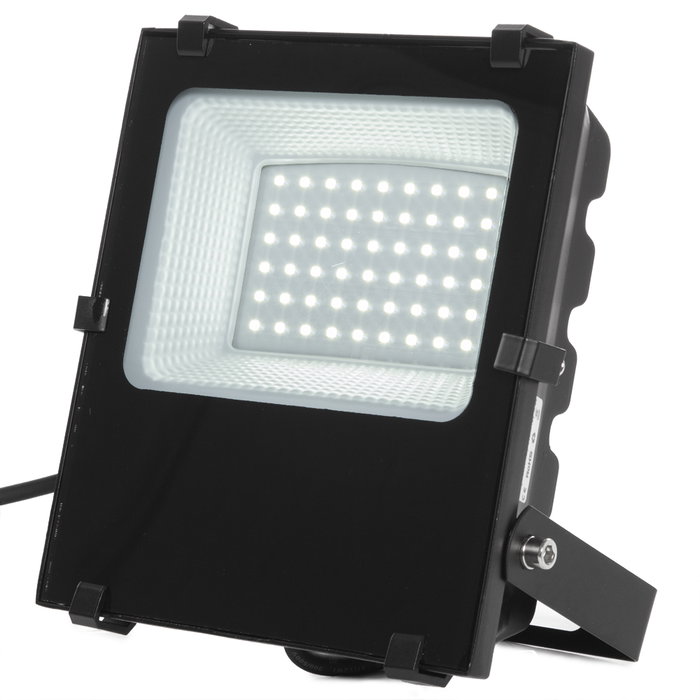 Proyector LED 30W 4800Lm 6000K IP65 Regulable Negro 30.000H para Exterior