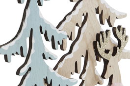 DKD Home Decor Decoración 5 x 40.5 x 22.5 cm (6 Unidades)