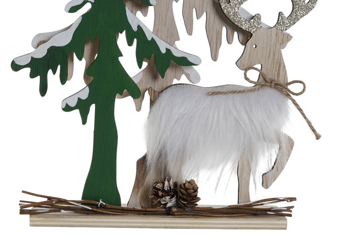 DKD Home Decor Decoración MDF Árbol Surtido de 2 unidades DKD Home Decor Decoración MDF Árbol Surtido de 2 unidades