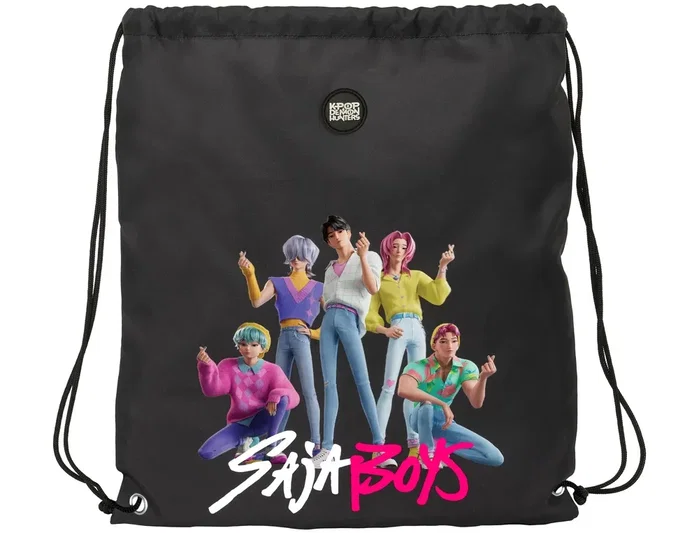 Safta Saco Plano K-Pop Demon Hunters Saja Boys 400x350x10 mm Safta Saco Plano K-Pop Demon Hunters Saja Boys 400x350x10 mm