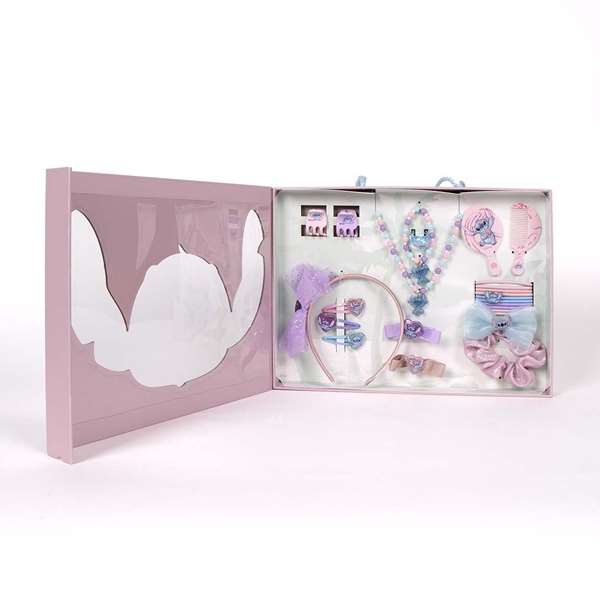 Cerdá Set de Belleza Caja Stitch 34.0 x 24.5 x 4.0 cm Edad Mínima Recomendada 3 Años Colores Disponibles Pink